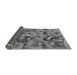 Sideview of Abstract Gray Modern Rug, abs1110gry