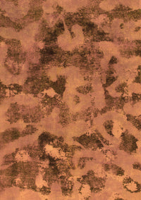 Abstract Orange Modern Rug, abs1110org