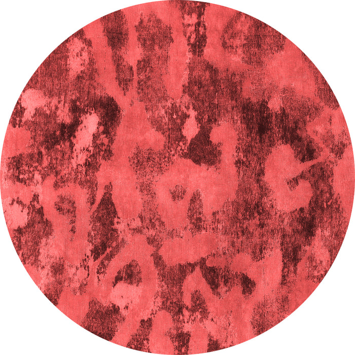 Abstract Red Modern Rug, abs1110red