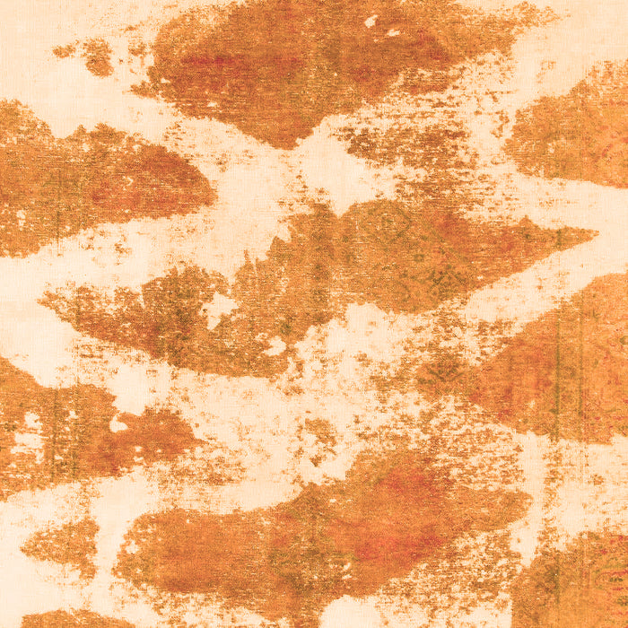 Machine Washable Abstract Orange Modern Area Rugs, wshabs1111org