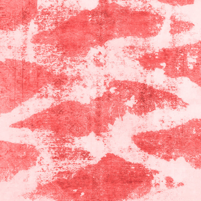 Machine Washable Abstract Red Modern Rug, wshabs1111red