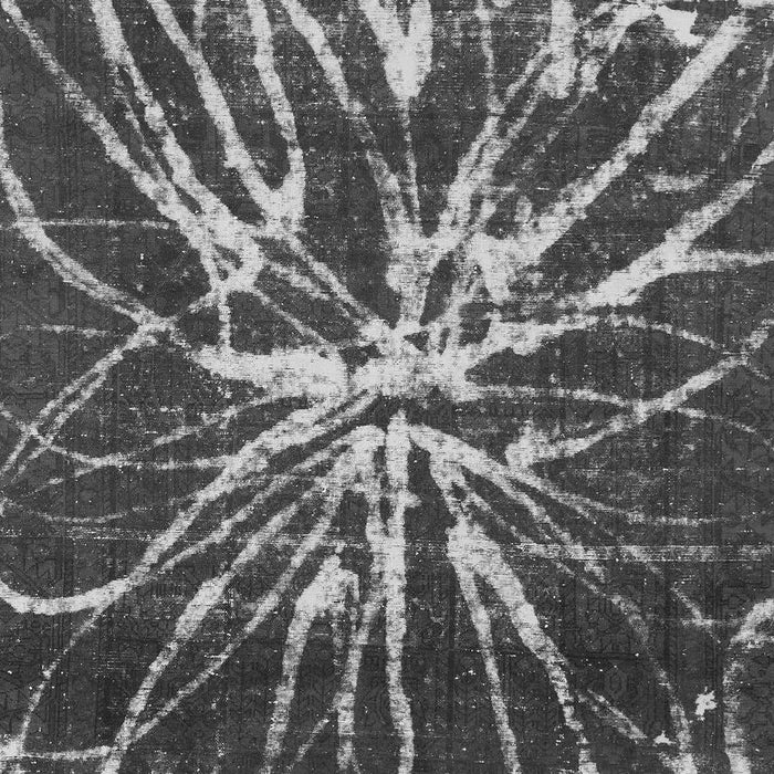 Machine Washable Abstract Gray Modern Rug, wshabs1112gry