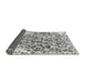 Sideview of Abstract Gray Modern Rug, abs1113gry