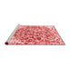 Modern Red Washable Rugs