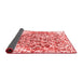 Abstract Red Modern Area Rugs