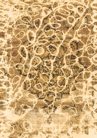 Abstract Brown Modern Rug, abs1113brn