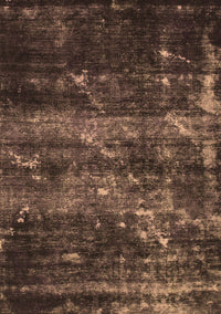 Abstract Brown Modern Rug, abs1114brn