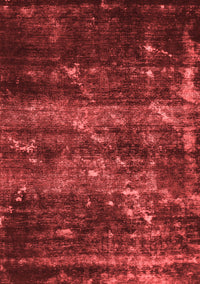 Abstract Red Modern Rug, abs1114red