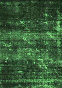 Abstract Emerald Green Modern Rug, abs1114emgrn