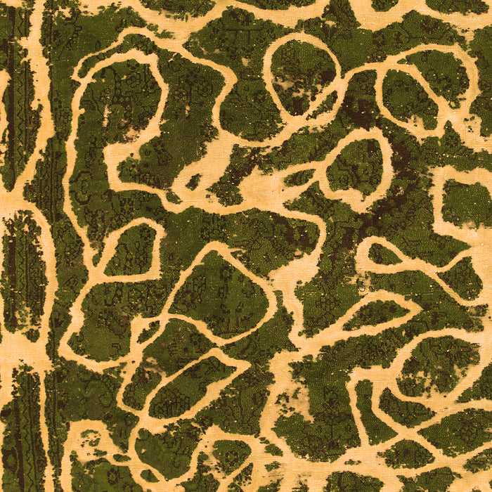 Abstract Orange Modern Rug, abs1115org