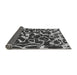 Sideview of Abstract Gray Modern Rug, abs1115gry