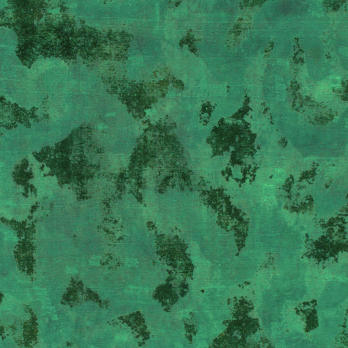 Persian Green Bohemian Rug, abs1116grn