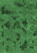 Machine Washable Persian Emerald Green Bohemian Area Rugs, wshabs1116emgrn