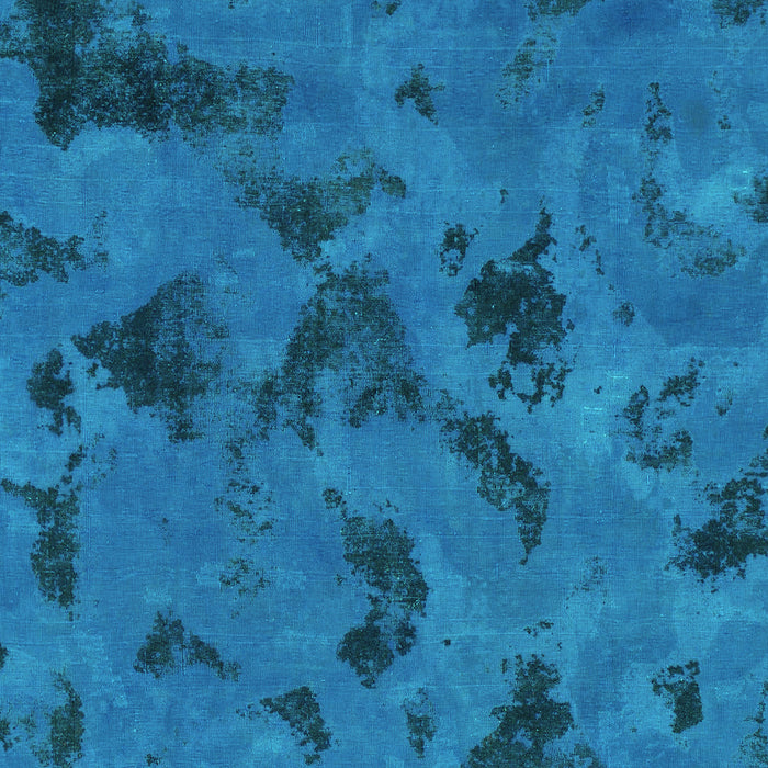 Machine Washable Persian Turquoise Bohemian Area Rugs, wshabs1116turq