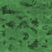 Square Machine Washable Persian Emerald Green Bohemian Area Rugs, wshabs1116emgrn