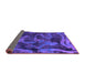 Sideview of Persian Purple Bohemian Rug, abs1117pur