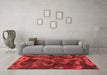 Bohemian Red Washable Rugs