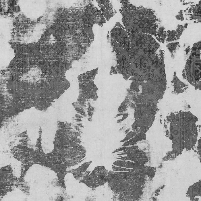 Machine Washable Abstract Gray Modern Rug, wshabs1118gry