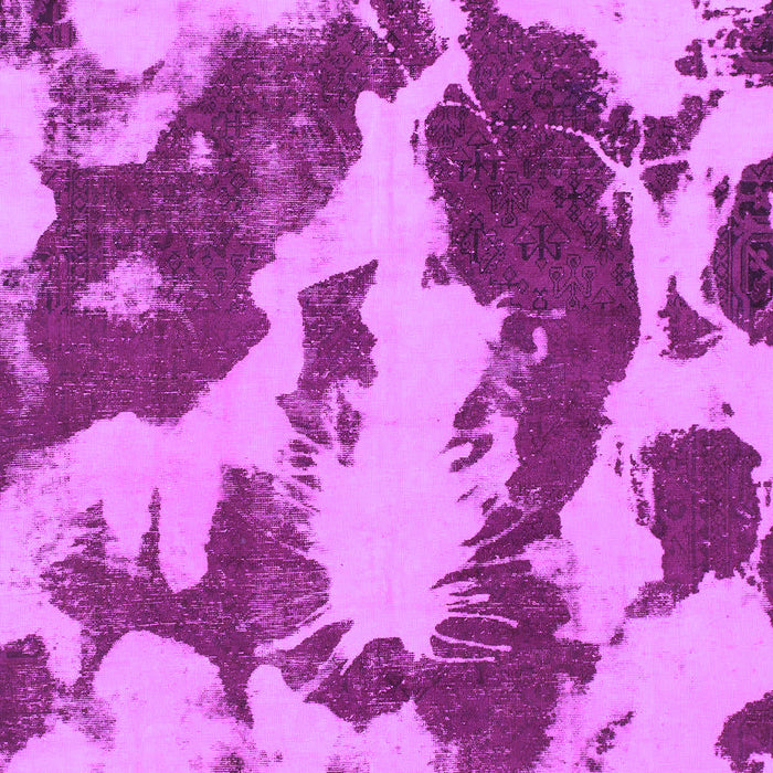 Machine Washable Abstract Purple Modern Area Rugs, wshabs1118pur