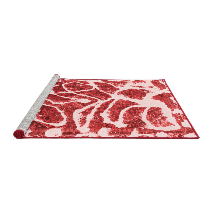 Modern Red Washable Rugs
