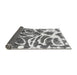 Sideview of Abstract Gray Modern Rug, abs1119gry