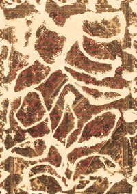 Abstract Brown Modern Rug, abs1119brn