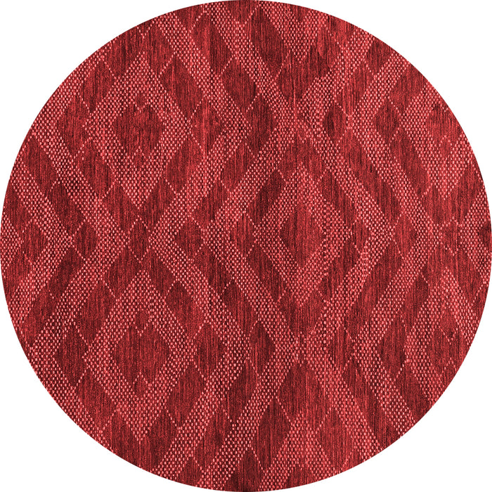 Machine Washable Abstract Red Modern Rug, wshabs111red