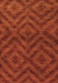 Abstract Orange Modern Rug, abs111org