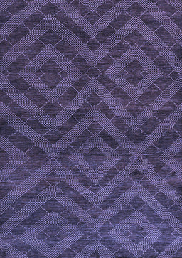 Abstract Blue Modern Rug, abs111blu