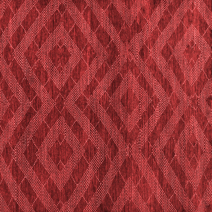 Abstract Red Modern Rug, abs111red