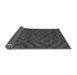 Sideview of Abstract Gray Modern Rug, abs111gry