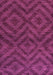 Machine Washable Abstract Purple Modern Area Rugs, wshabs111pur