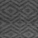 Square Abstract Gray Modern Rug, abs111gry