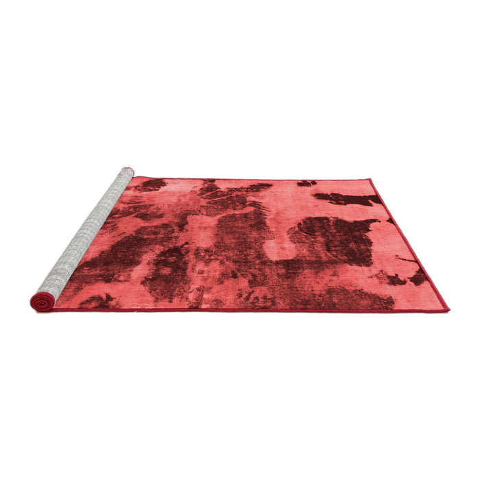 Modern Red Washable Rugs