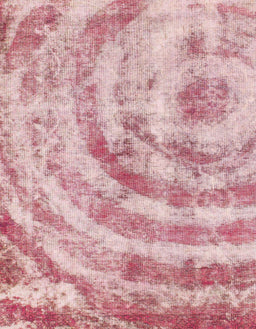 Abstract Pink Modern Rug, abs1121