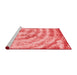 Modern Red Washable Rugs