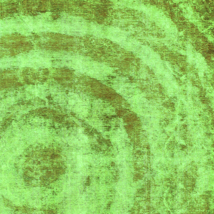 Machine Washable Abstract Green Modern Area Rugs, wshabs1121grn