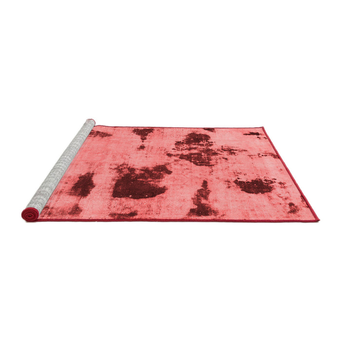 Modern Red Washable Rugs