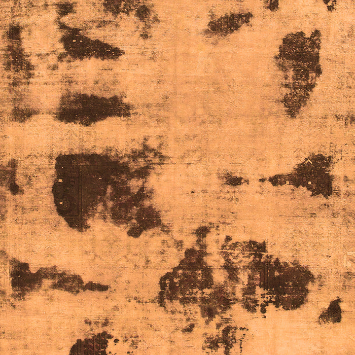 Abstract Orange Modern Rug, abs1122org