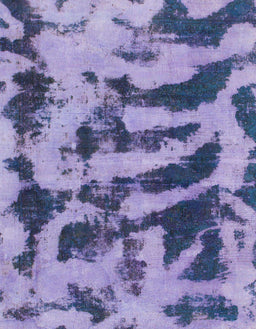 Abstract Purple Mimosa Purple Modern Rug, abs1123