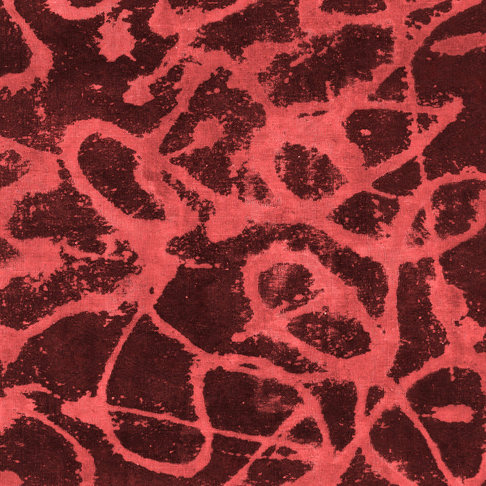 Machine Washable Persian Red Bohemian Rug, wshabs1124red