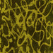 Square Machine Washable Persian Yellow Bohemian Rug, wshabs1124yw