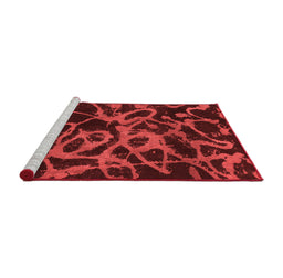 Bohemian Red Washable Rugs