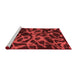 Bohemian Red Washable Rugs