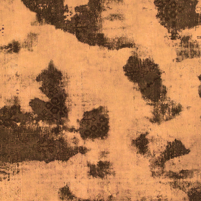 Abstract Orange Modern Rug, abs1125org