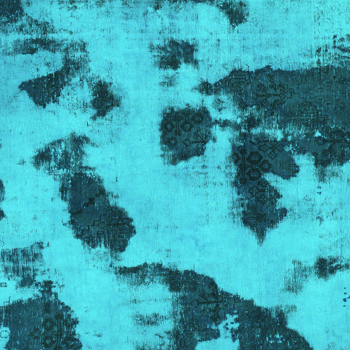 Abstract Turquoise Modern Rug, abs1125turq
