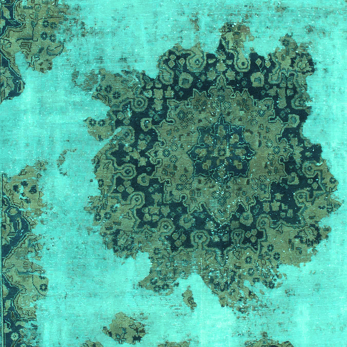 Abstract Turquoise Modern Rug, abs1126turq