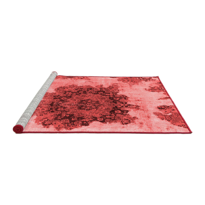 Modern Red Washable Rugs
