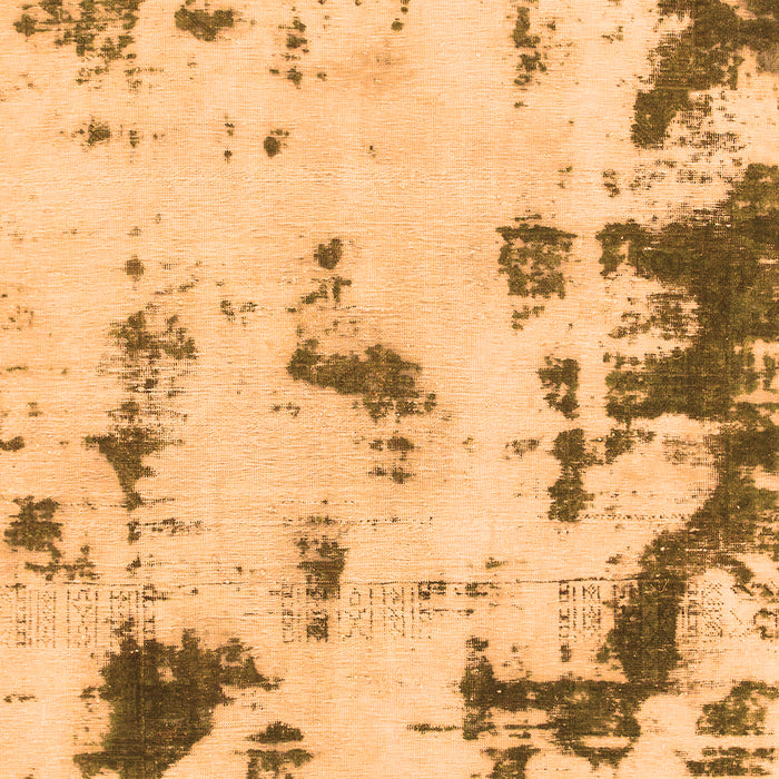 Machine Washable Abstract Orange Modern Area Rugs, wshabs1127org