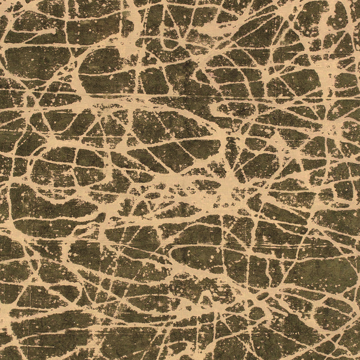 Machine Washable Abstract Brown Modern Rug, wshabs1128brn